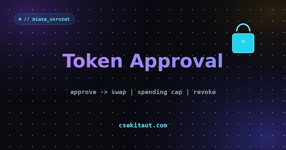 Mi az a Token Approval (költési engedély) és miért kell kétszer kattintanod a DeFi-ben?